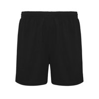 Broskis - Short Deportivo Fútbol Polyester Sin Malla Infantil Talla Negro 10