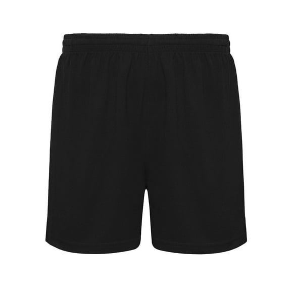 Short Deportivo Fútbol Polyester Sin Malla Infantil Talla Negro 6