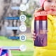 thumbnail image 5 of Ganar o PerderBotella de Agua con Tapa Pop Top de Un Toque, Acero Inoxidable, a Prueba de Fugas, para Deportes, Botella Infantil rosa 12 oz, 5 of 6