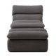 thumbnail image 3 of Silla de bolsa de frijol de 32" con otomano, sillas de salón grandes para adultos, sofá perezoso tapizado tapiceado para la sala de estar, 3 of 5