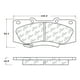thumbnail image 1 of Pastillas Freno para auto C-TEK 103.15670, 1 of 2