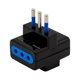 thumbnail image 1 of Enchufe Adaptador Triple 1500w 10a 220v Negro 8547, 1 of 5