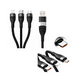 thumbnail image 2 of Cable Múltiple Datos Carga Rápida Usb Usb-c Micro Lightning, 2 of 5