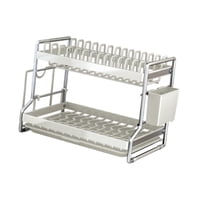 Bothyi - Escurridor De Platos De Cocina, Tabla De Cortar, Jaula Para Palillos Para El Comedor Y El Hogar