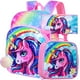 thumbnail image 1 of 3PCS Dinosaur Backpack for Boys, 16”Kids Bookbag with Lunch Box, School Bag for Elementary Toddler, 1 of 3