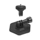 thumbnail image 4 of Soporte de Base adhesivos flexibles, accesorio de cabezal adaptador de 1/4 pulgadas, soporte de casco negro, abrazadera potente para cámaras deportiva, 4 of 5