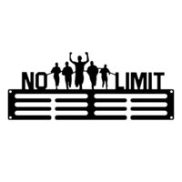 Magideal - Organizador De La Cinta Del Premio De La Suspensión De Medallas, Soporte De Medalla Resistente Del Metal, Estante De La Suspensión De La Exhibición Pa Sin Límite