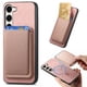 thumbnail image 5 of Funda de Cuero Magnética con Tarjetero para Samsung Galaxy S23 FE Cubierta Delgada Rosa, 5 of 5