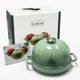 thumbnail image 2 of Cazuela holandesa de hierro fundido esmaltado Cuisiland 5 L verde, 2 of 8