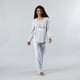 thumbnail image 2 of Pijama Maternal Top + Pantalon Flores Mujer 33782-54, 2 of 4