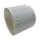 thumbnail image 1 of Etiquetas de almacenamiento de alimentos para hogar y restaurantes, sin restos de comida, diseño moderno, contenedores transparentes fuente azul, 1 of 5