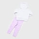 thumbnail image 2 of Conjunto Bebe Niña Poleron Hoodie + Calza Gris Corona, 2 of 5