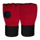 thumbnail image 5 of Vendas de Gel para boxeo, guantes interiores, protección acolchada para manos para hombres y mujeres, correas de muñeca rápidas para Sanda, ejercicio, rojo oscuro, 5 of 5