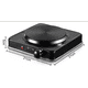 thumbnail image 3 of Cocina Electrica Portatil De 1 Hornilla Encimera 1000w, 3 of 4