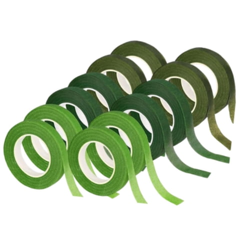 Bothyi - Cinta De Flores De 1,2 Cm De Ancho Para Ramilletes, Álbumes De Recortes Y Tarjetas, 12 Unidades