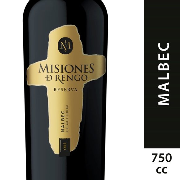 Vino Tinto Malbec Reserva Botella, 750 cc