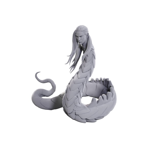 Miniaturas WizKids Pathfinder Deep Cuts Lunar Naga sin pintar