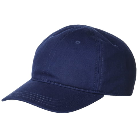 Gorra Lacoste Para Hombre Con Mini Cocodrilo Lateral De Algodón Azul 6/9 Años