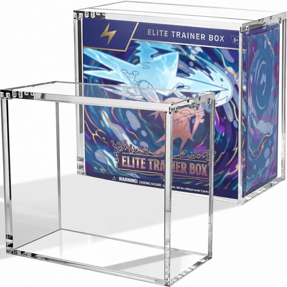 Caja de exhibición Coolbyl ETB acrílico UV con cierre magnético