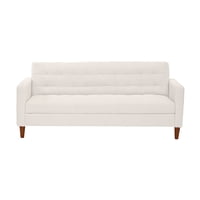 Latam Home - Futón Sofá Cama Genova Lino Blanco