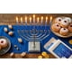 thumbnail image 4 of Velas de Janucá Aviv Judaica 45 unidades Azul Escarchado 14,6 cm, 4 of 9