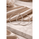 thumbnail image 2 of 12 Prs Aros Argollas Platead De Fantasia Aleacion 60mm 1 Doc, 2 of 3