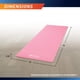 thumbnail image 2 of Esterilla de yoga Circuit Fitness de Marcy, antideslizante, rosa Sakura, 6 mm, 2 of 7