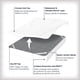 thumbnail image 3 of Protector de Colchón AllerEase Platinum Twin con Tapa Removible e Impermeable, 3 of 3