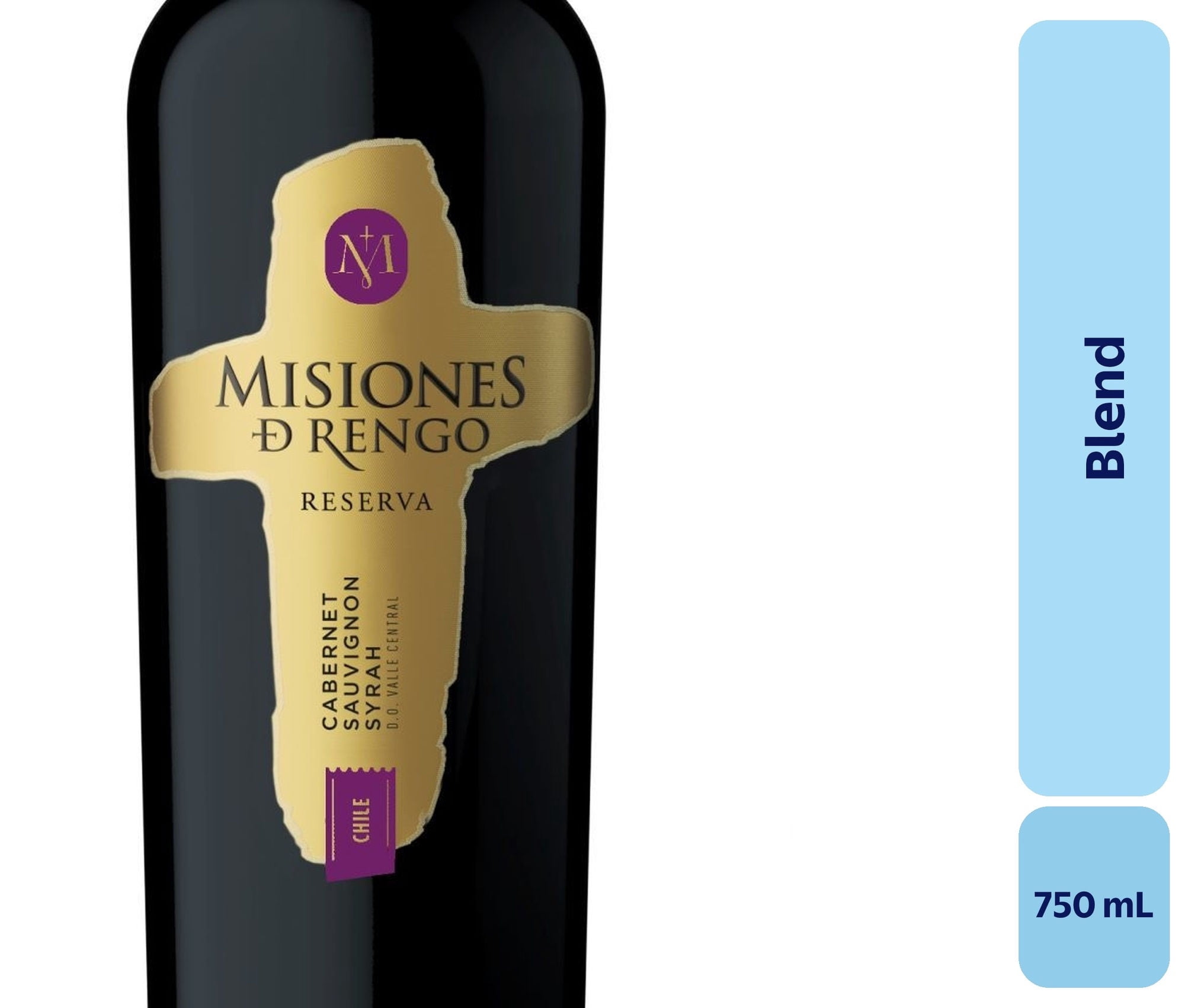 Vino Blend Botella 750 mL Misiones De Rengo