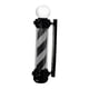 thumbnail image 4 of Luz De Poste De Peluquero, Resistente Al Agua, LED, Peluquero Para Barbería, Exterior, Interior, Negro, Blanco, 4 of 5