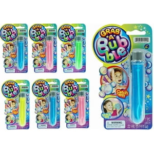 Bubble Wand Toy Ja-Ru Grab A Bubble Touchable Mini (Paquete De 6)