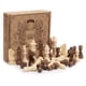 thumbnail image 1 of Piezas de Ajedrez AMEROUS Estilo Staunton de Madera con Rey de 8 cm y Bolsa, 1 of 9