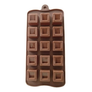 Genérico - Molde Chocolate Moldes Silicona Molde De Chocolate Cuadrado