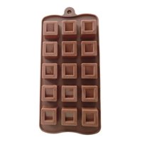 Genérico - Molde Chocolate Moldes Silicona Molde De Chocolate Cuadrado