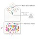 thumbnail image 5 of Tarjetas de cumpleaños T&M Quality 100 unidades 5x7 en blanco, 5 of 6