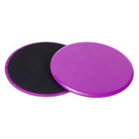 Magideal - 2 Discos Deslizantes Con Núcleo Deslizante, Equipo De Regalo Para Hacer Ejercicio, Almohadillas Deslizantes Portátiles, Deslizador De Ejercicios Para Púrpura