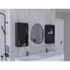thumbnail image 1 of Set x2 Muebles Auxiliares De Baño 60,1x30x16 Cm Wengue, 1 of 3
