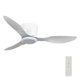 thumbnail image 1 of Ventilador de techo Wanze of Ocean 107 cm blanco con control remoto de 6 velocidades, 1 of 8