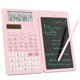 thumbnail image 1 of Calculadora científica ROATEE GY-82MS con 240 funciones, color rosa, 1 of 9
