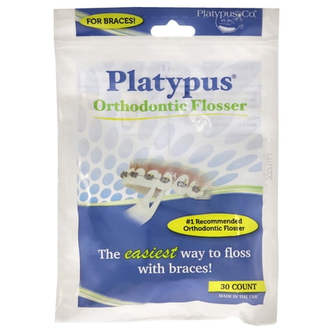 Platypus - Hilo Dental De Ortodoncia De Para - Unidad Hilo Dental