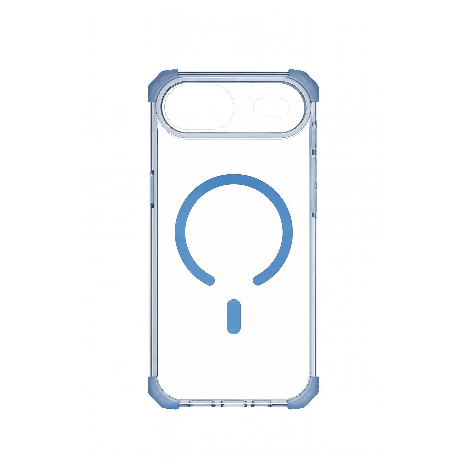 Joigo - Carcasa Antishock Clear Para Iphone 17 Air Magsafe Celeste