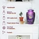 thumbnail image 2 of Urna funeraria Trupoint Memorials Peace Hummingbird Purple, 2 of 9