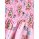 thumbnail image 5 of Vestido para niña pequeña Disney Grogu rosa con fruncido y lazo, 3-4T, 5 of 6