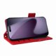 thumbnail image 2 of Funda Cartera para iPhone 17 Pro Tapa Flip con Ranuras y Soporte Rojo, 2 of 5