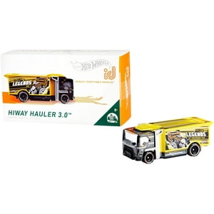Hot Wheels Id Vehículo Hiway Hauler 3.0 Con Chip Nfc Escala 1:64 Para Niños 8 Años Y Mayores