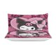 thumbnail image 3 of Kuromi Quilt Set Thicken Soft 3 Pieces Bedding Set All Season Duvet Cove with 2 Pillowcases for Adult Women Girls Teens Home Room Decor, 3 of 5