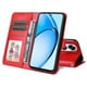 thumbnail image 4 of Funda tipo cartera FOXDOCK para OPPO A60 4G , diseño girasol en relieve, cuero PU, cierre magnético, soporte y tarjetero, 4 of 5