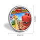 thumbnail image 2 of La escuelita de dinosaurios-Theme Round Button Badge: Premium Metal Construction, Ideal for High-End Events 2.8 cm, 2 of 6