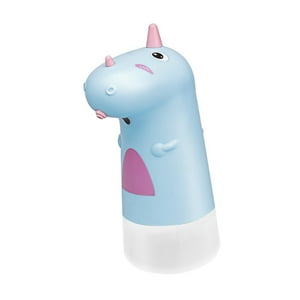 Genérico - Dispensador De Jabón Automático Con Dibujos Animados Para Encimera, Para Oficina, Baño, Cocina, Fregadero, Color Azul