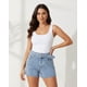 thumbnail image 2 of Short Mujer Mezclilla Fashion con Detalles Brillantes, 2 of 3